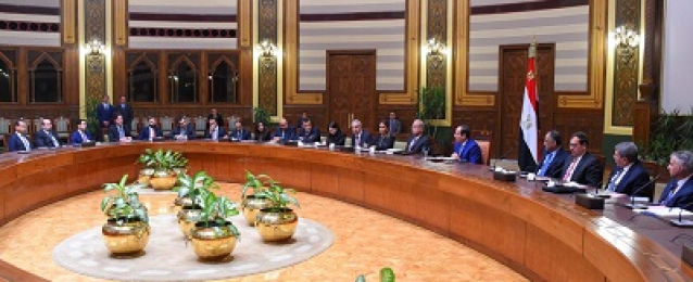 الرئيس السيسي يلتقي ممثلين عن 27 صندوقاً إقليمياً وعالمياً للاستثمار