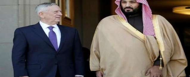 وزير الدفاع الأمريكي وولي ولي العهد السعودي يبحثان محاربة “داعش”