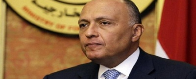 وزير الخارجية يبحث القضايا العربية مع وفد من البرلمان العربي