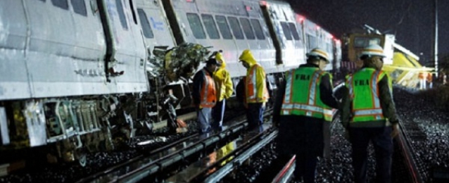 اصابة 36 اثر خروج قطار انفاق عن سكته في نيويورك