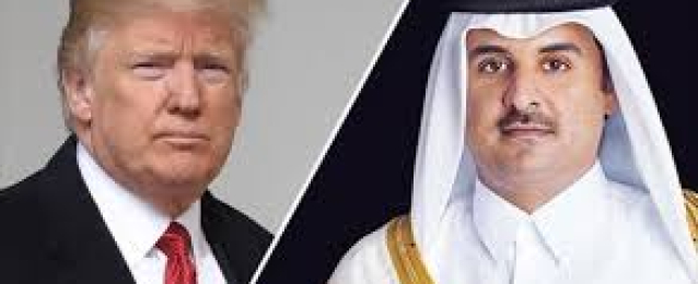 الرئيس الأميركي دونالد ترامب يجري اتصالا هاتفيا بأمير دولة قطر