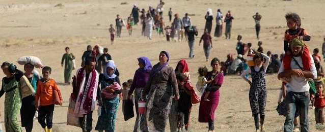 الأمم المتحدة : نزوح 8400 شخص من الموصل العراقية خلال يومين بسبب المعارك