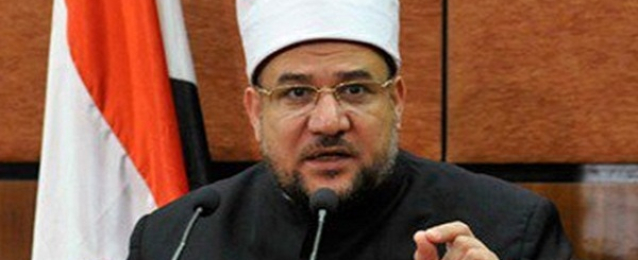 وزير الأوقاف يؤكد دور المؤسسات الدينية في التصدي للإرهاب