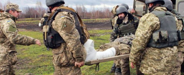 إصابة جنديين أوكرانيين في هجوم مسلح