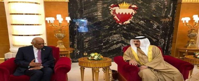عاهل البحرين يستقبل عبدالعال والوفد البرلمانى