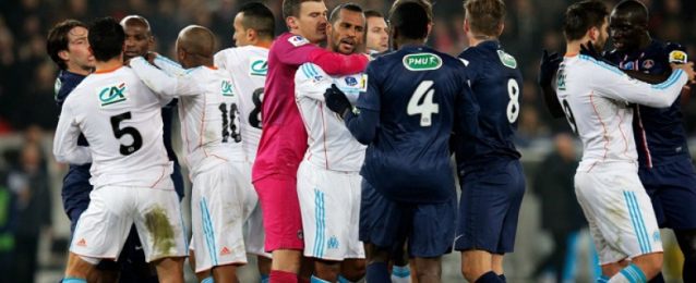 باريس سان جيرمان يلتقى بمارسيليا فى ربع نهائى كأس فرنسا