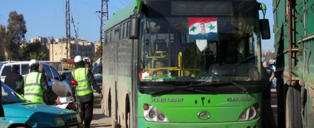 وصول قافلة مسلحي القلمون إلى ريف حماة