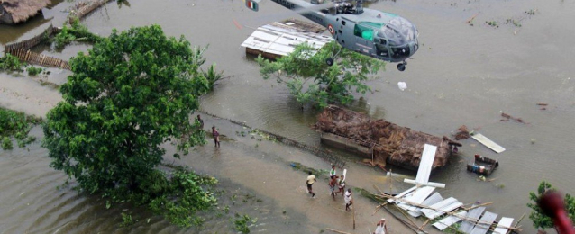 فقدان 11 شخصا جراء الفيضانات وسط الهند