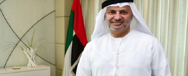 قرقاش يؤكد دعم الإمارات لجهود الأمم المتحدة للوصول لحل سياسي باليمن