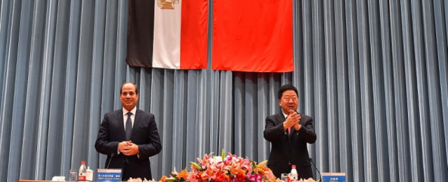 الرئيس السيسي يؤكد اهميةدور منتدى التعاون الصين أفريقيا  في تعزيز التعاون الفعال بين الدول النامية
