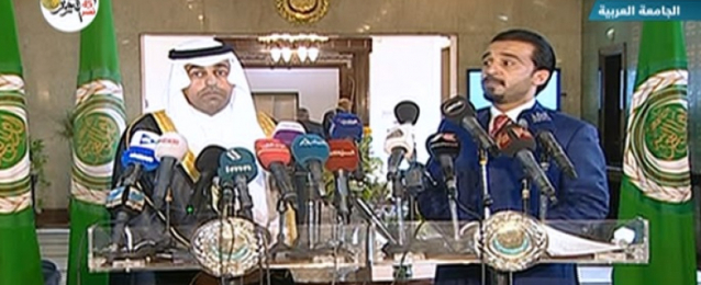 رئيسا البرلمان العربي والعراقي يتفقان على ضرورة توحيد الجهود العربية لإعادة إعمار العراق