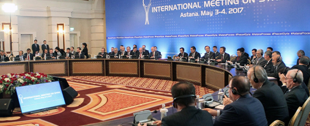 الخارجية الكازاخية تعلن انطلاق محادثات أستانا المقبلة حول سوريا يومى 28 و 29 نوفمبر الجارى