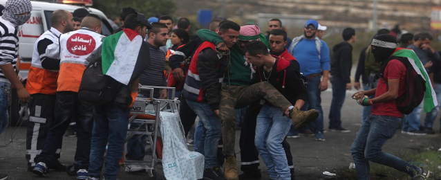 إصابة 4 فلسطينيين برصاص الاحتلال الإسرائيلي شمال رام الله