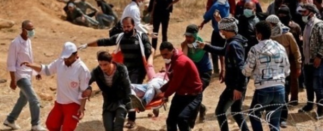 ارتفاع عدد الفلسطينيين المصابين في قطاع غزة إلى 41 شخصا