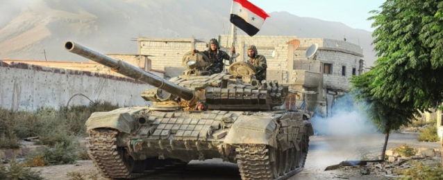 الجيش السوري يستهدف عناصر مسلحة بريفي محردة الشمالي وإدلب الجنوبي
