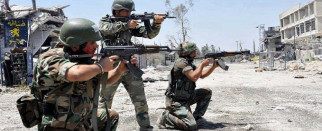 الجيش السورى يقضى على إرهابيين فى ريف حماة ويحبط محاولة تسلل بريف إدلب