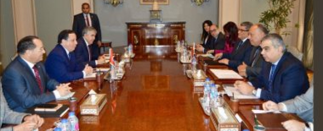 وزير الخارجية ⁧‫سامح شكري‬⁩ يستقبل وزير الشؤون الخارجية التونسي ⁧‫