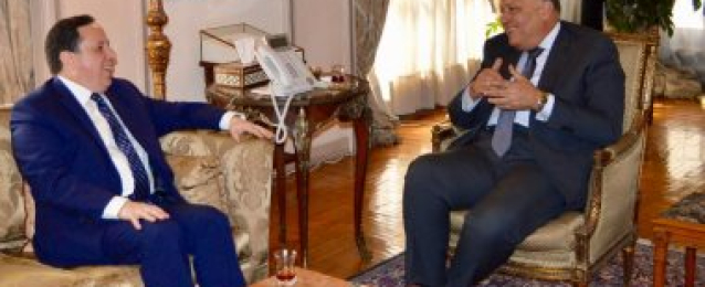 وزير الخارجية يلتقى نظيره التونسى فى إطار أعمال آلية التشاور السياسي