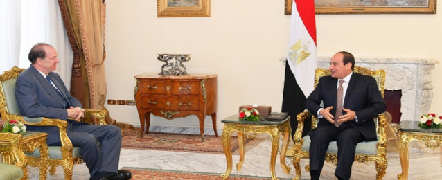 بالصور..الرئيس السيسي يستقبل رئيس البنك الدولي لمناقشة تطوير التعاون بين مصر والبنك الدولي في مختلف المجالات