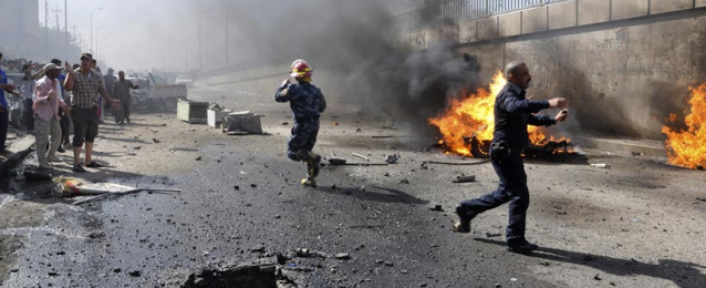 10 قتلي وجرحى حصيلة التفجير الانتحاري بمنطقة جميلة في بغداد