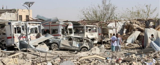 40 قتيلا جراء تفجير انتحاري أمام مستشفى جنوبي أفغانستان
