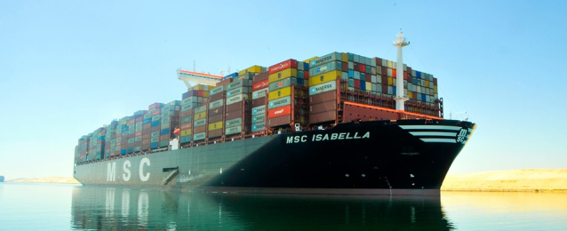 عبور ثاني أكبر سفينة حاويات في العالم MSC ISABELLA بحمولة 234 ألف طن وعلى متنها 23656 حاوية “