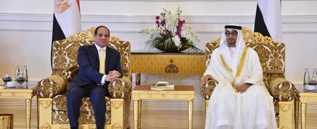 الرئيس السيسي يصل أبوظبي في زيارة رسمية تستغرق يومين