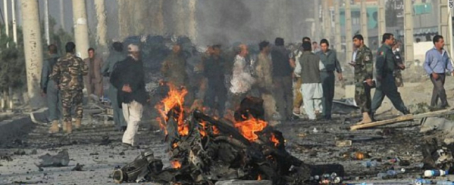 14 قتيلاً و جريحاً فى انفجار سيارة مفخخة قرب وزارة الداخلية بالعاصمة الأفغانية كابول