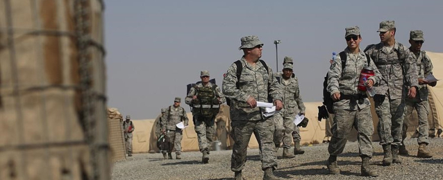 اعتقال قائد بالحشد العشائرى خلال عملية انزال جوية أمريكية فى الانبار غرب العراق