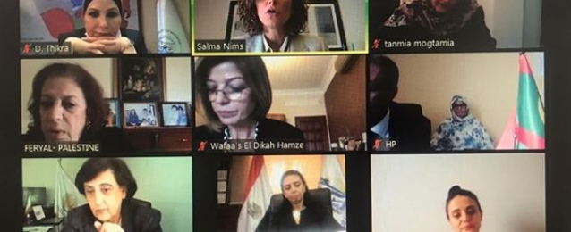 مايا مرسى تستعرض التجربة المصرية بالاستجابة لاحتياجات المرأة بالجائحة