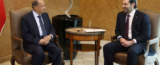 الرئيس اللبناني يكلف سعد الحريري تأليف حكومة جديدة