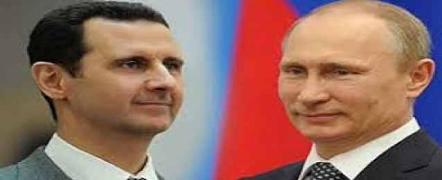 بوتين يهنئ الأسد بفوزه في الانتخابات الرئاسية