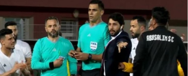 اتحاد الكرة يطلب التحقيق مع لاعبي أبو سليم الليبي بعد الاعتداء على الحكم محمد معروف