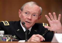 ديمبسي:مستقبل علاقتنا العسكرية بمصر سيتوقف علي تصرفات الحكومة المقبلة