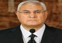 الرئيس منصور يدلي بصوته في انتخابات الرئاسة