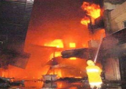 السيطرة على حريق بمبنى محافظة البحيرة دون خسائر بشرية