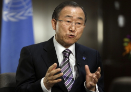 بان كي مون يدعو للتركيز على جهود السلام في الشرق الأوسط