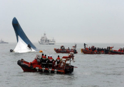 ارتفاع حصيلة ضحايا غرق العبارة الكورية إلى 244 قتيلا