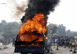 ضبط 9 متهمين بإقتحام وحرق أقسام شرطة المنيا