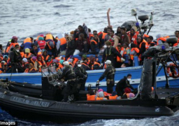 البحرية الإيطالية تنقذ 500 مهاجر غير شرعى