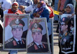 مسيرة حاشدة للسيسي بالإسكندرية في اليوم الأخير للدعاية الانتخابية