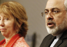 اجتماع آشتون وظريف لصياغة اتفاق نهائى بين إيران والدول الست