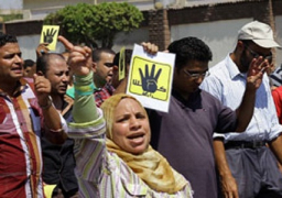 قوات الأمن تنجح فى تفريق مظاهرة للاخوان بالمعادى