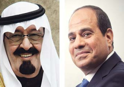 العاهل السعودي يصل في التاسعة والنصف.. والسيسي ومحلب والسفير السعودى في استقباله بالمطار