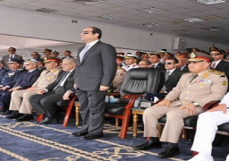 السيسي يشهد حفل تخريج الدفعة ال ١٤٩ من ضباط الصف المتطوعين