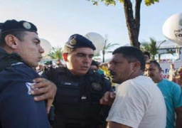 الشرطة البرازيلية تفرق متظاهرين يهددون المونديال فى مدينة ساو باولو