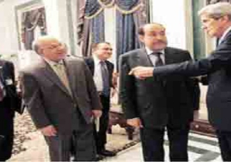 المالكي لكيري: ما يتعرض له العراق خطر على السلم الاقليمي والعالمي