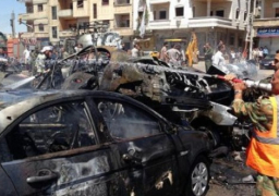 34 قتيلا في انفجار سيارة ملغومة في حماة بغرب سوريا