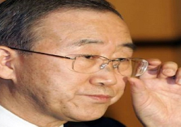 كي مون يعرب عن قلقه من الغارات الاسرائيلية على غزة