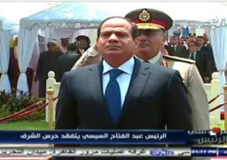 عاجل : الرئيس عبد الفتاح السيسي يستقبل ملوك ورؤساء الدول والحكومات والوفود المشاركة فى حفل تسليم السلطة